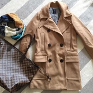 Gap Camel Peacoat